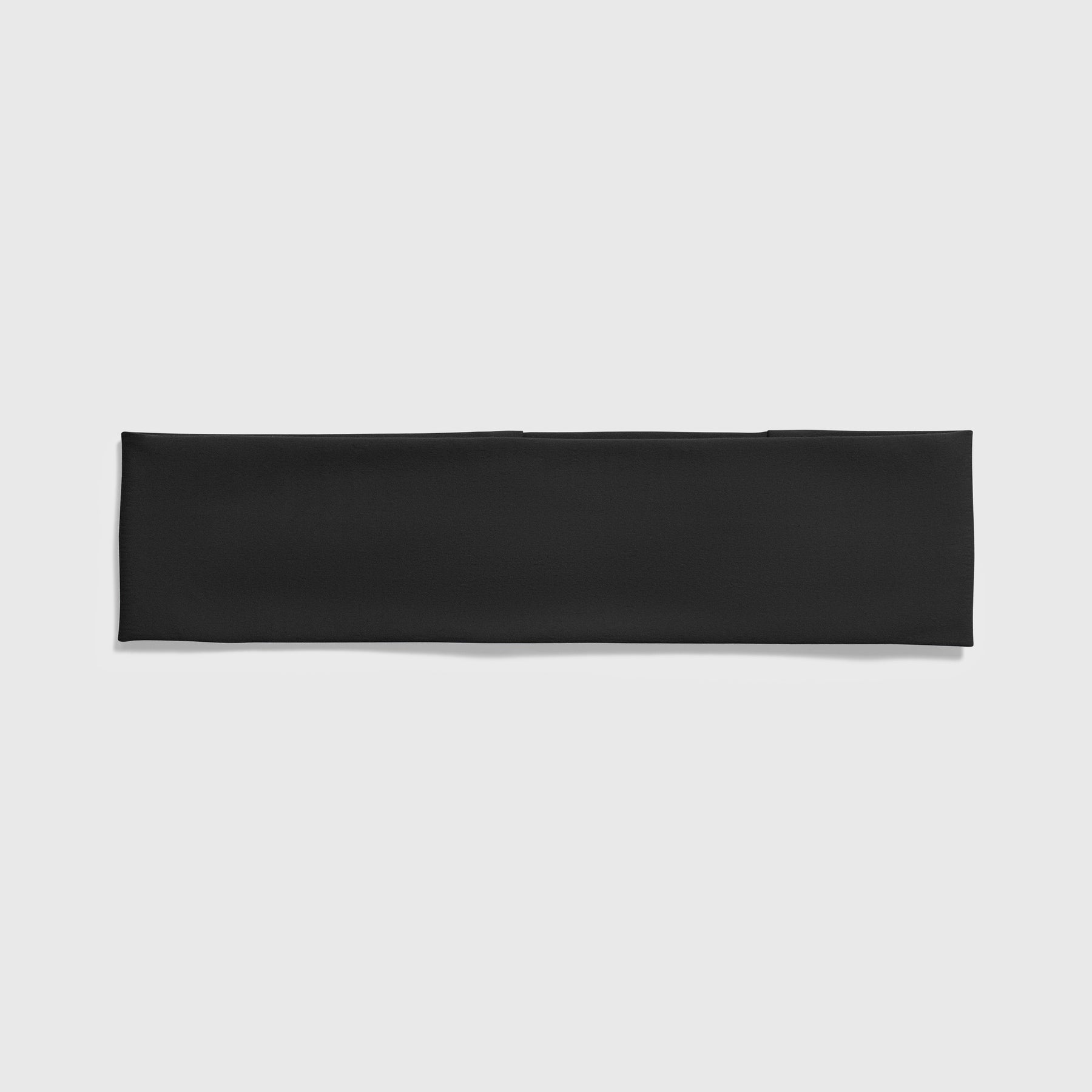 Ponytail Headband Black laydown