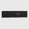 Ponytail Headband Black laydown back