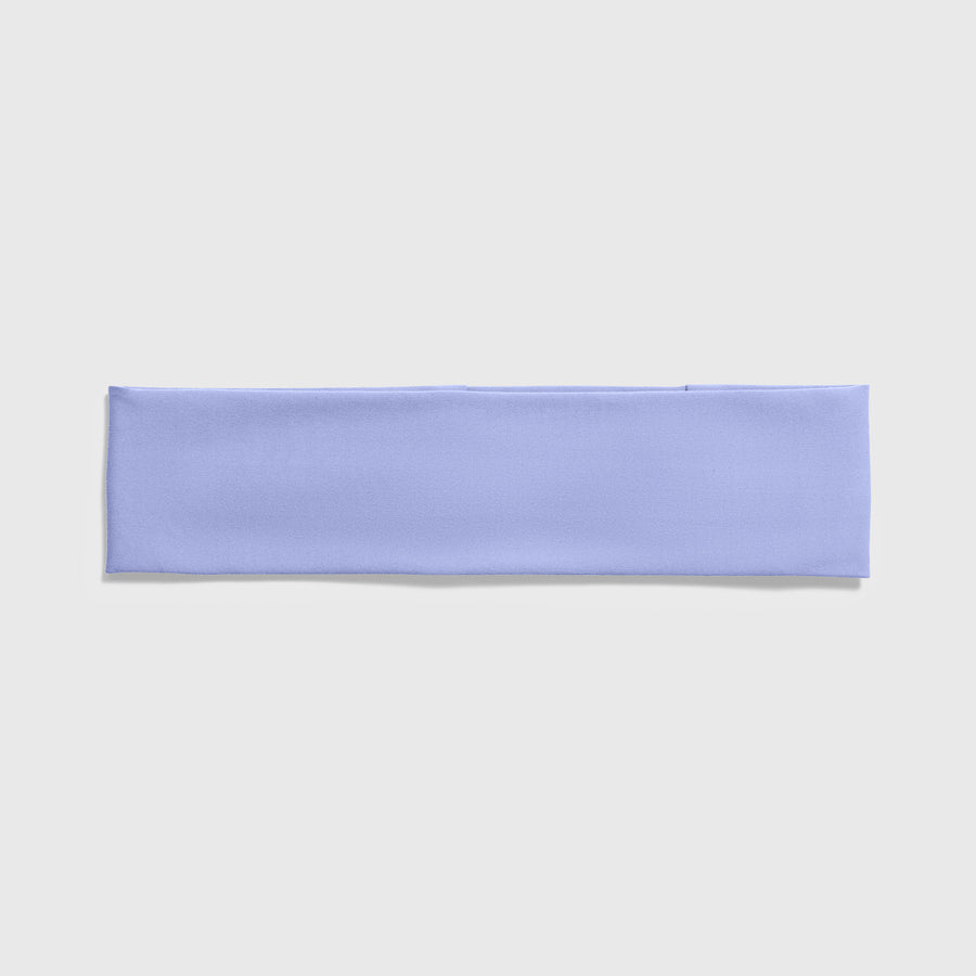 Ponytail Headband - Ceil Blue front