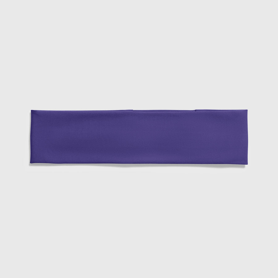 Ponytail Headband - Grape front