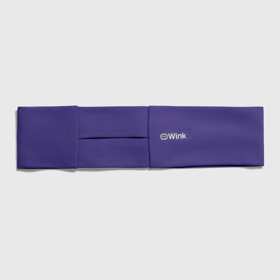 Ponytail Headband - Grape