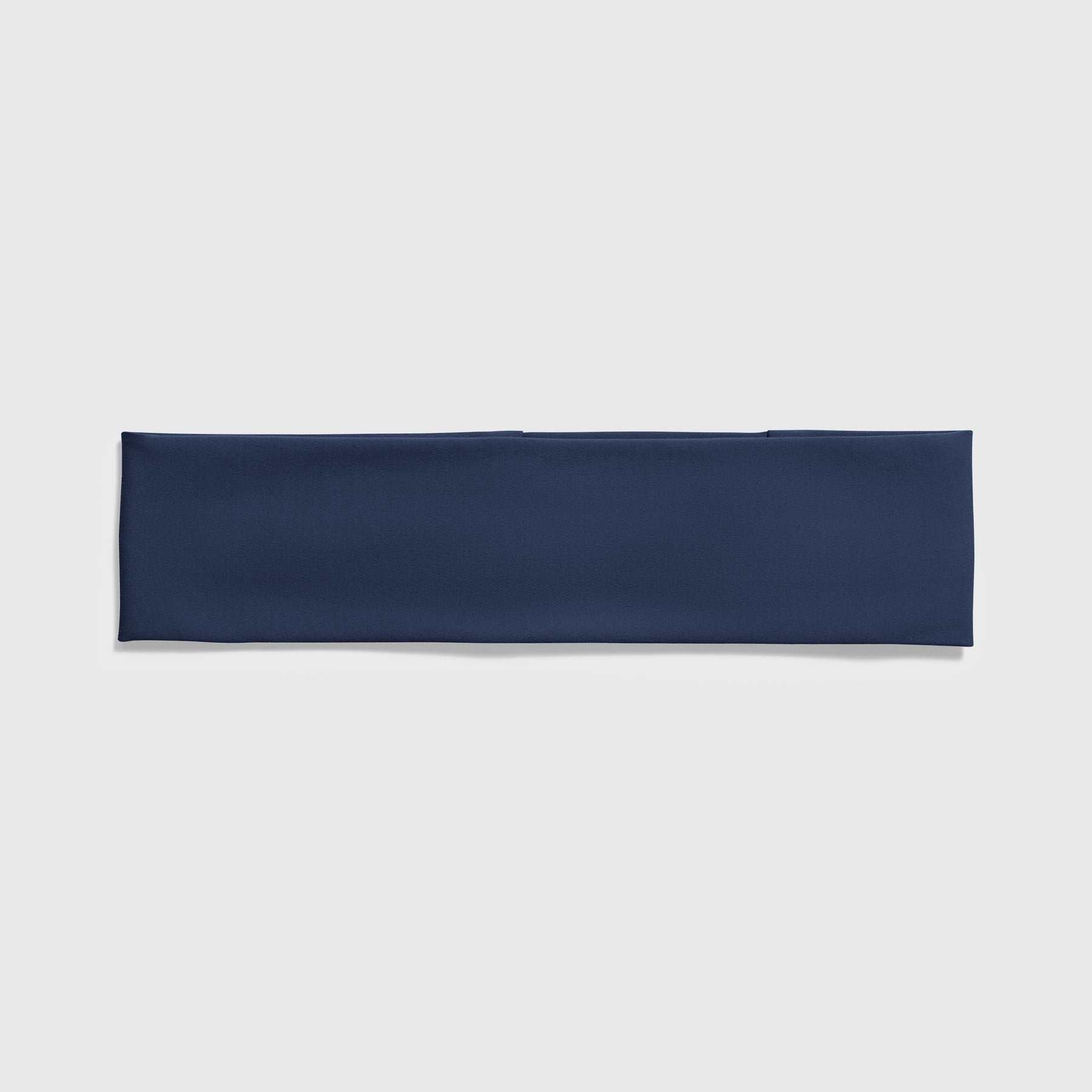 Ponytail Headband - Navy front