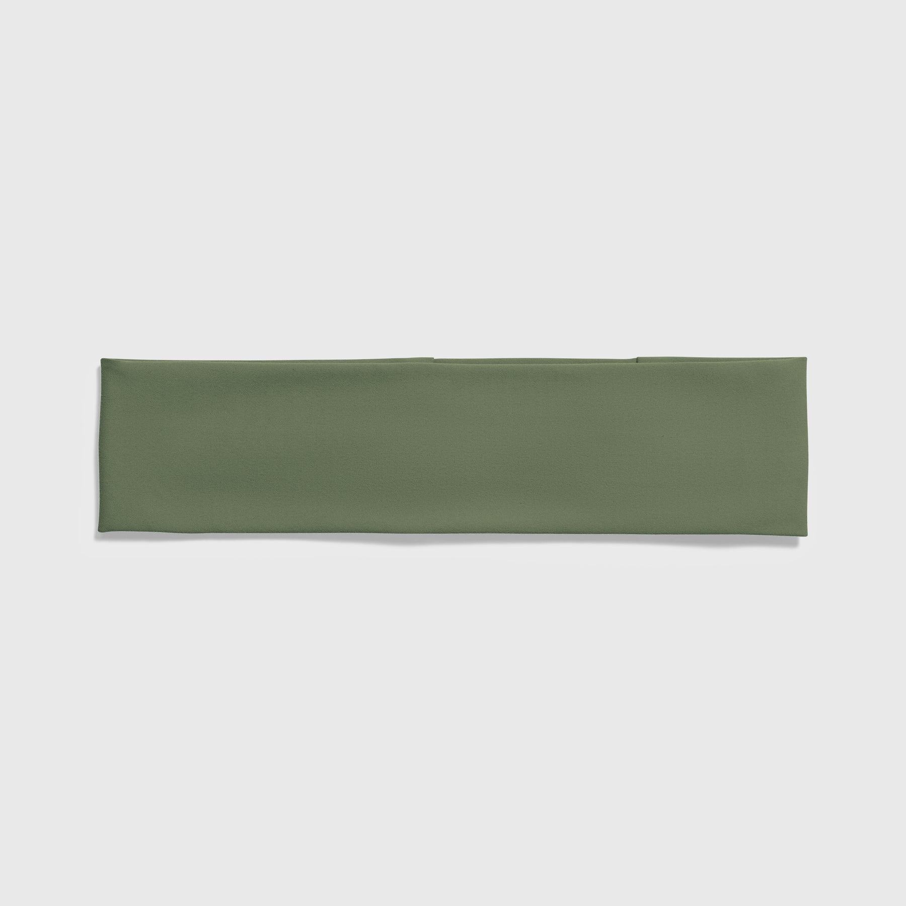 Ponytail Headband - Olive front
