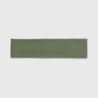 Ponytail Headband - Olive front