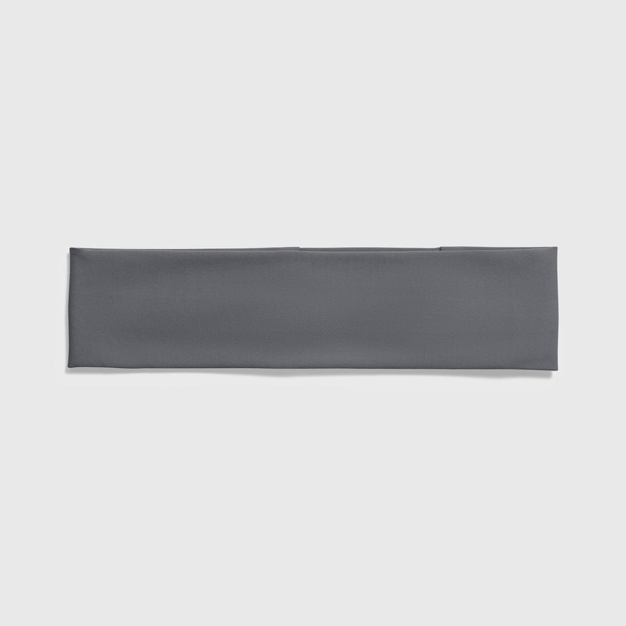 Ponytail Headband - Pewter front
