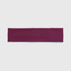 Ponytail Headband - Wine front view