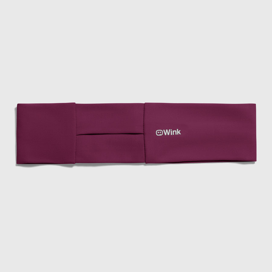 Ponytail Headband - Wine