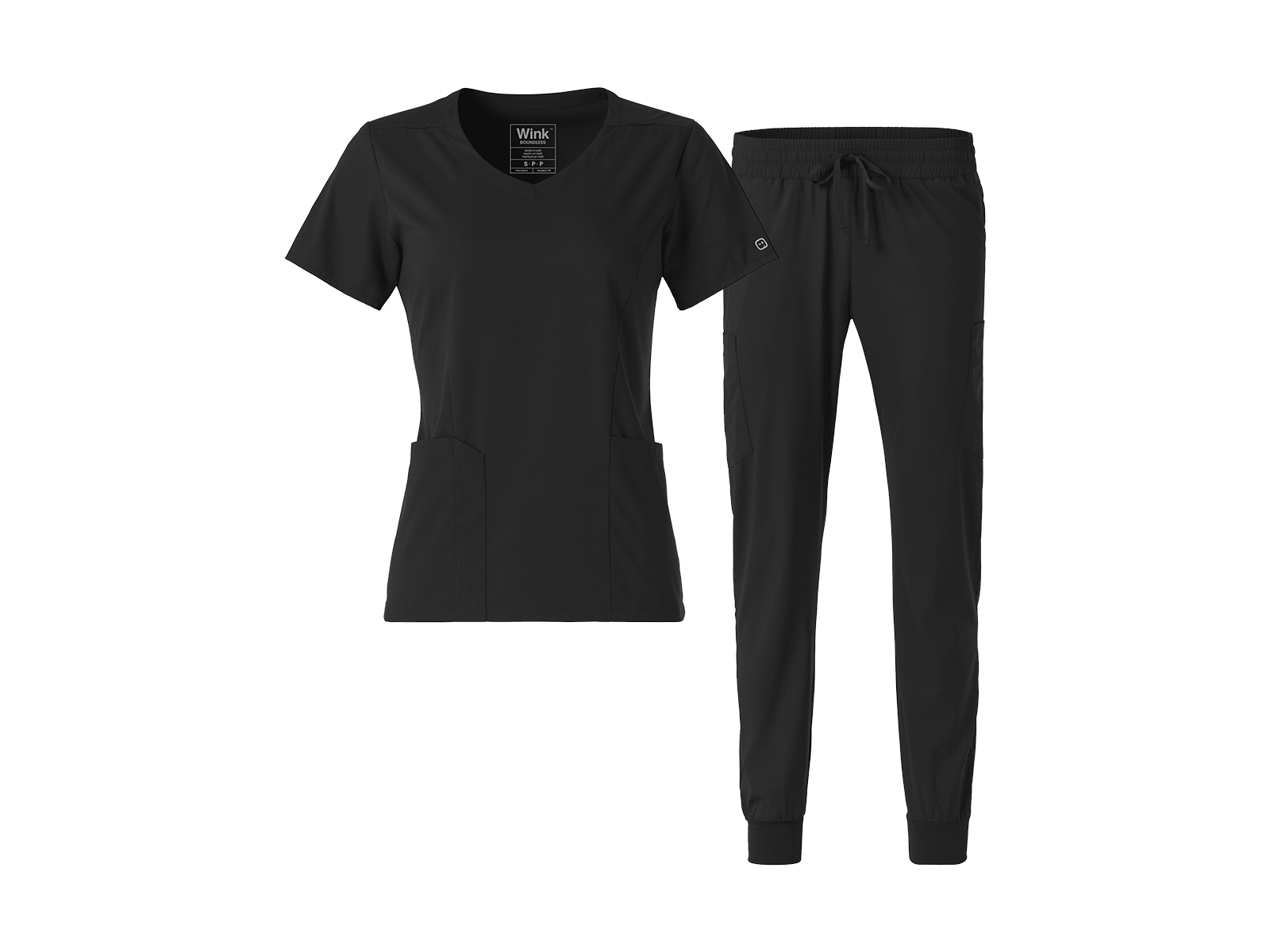 Boundless V-Neck Jogger Scrub Set