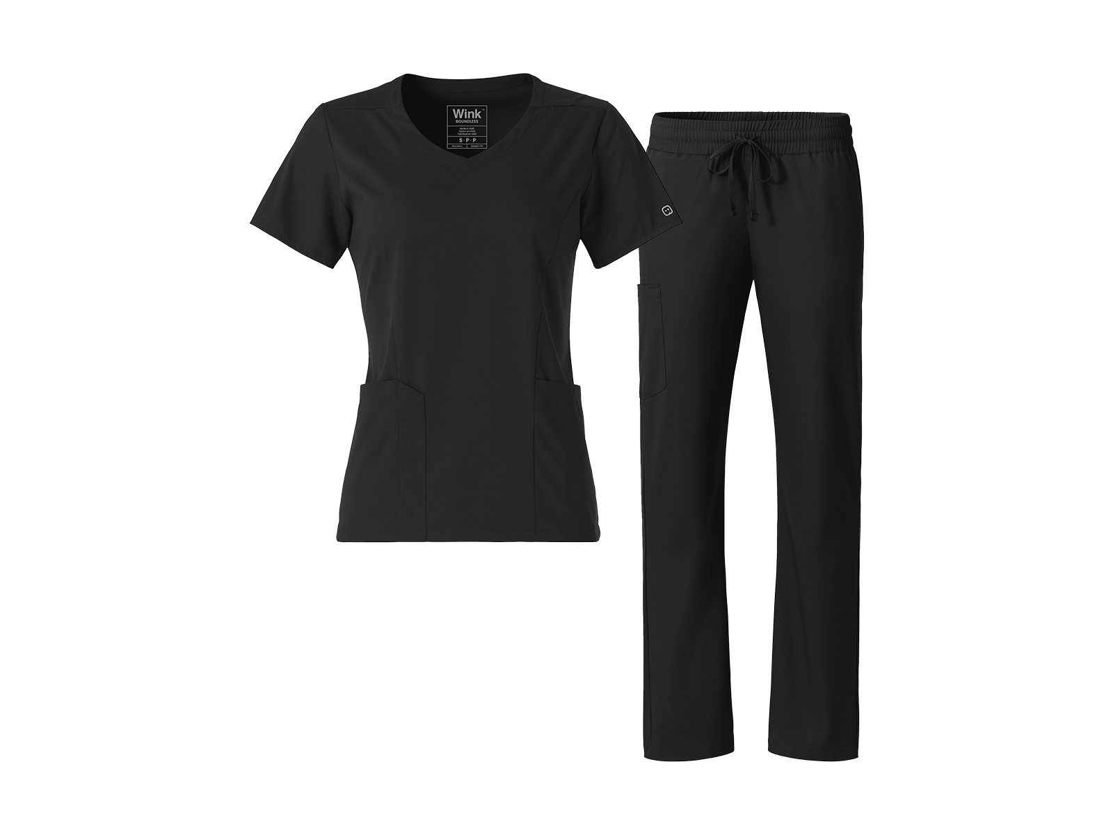 Boundless V-Neck Bootcut Scrub Set