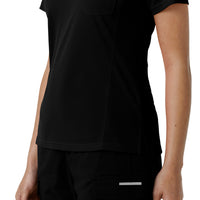 Carhartt Rugged Flex RSCU Women's Lightweight Short Sleeve Polo Scrub Top - Black