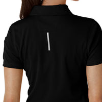Carhartt Rugged Flex RSCU Women's Lightweight Short Sleeve Polo Scrub Top - Black