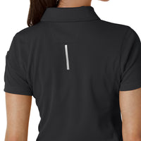 Carhartt Rugged Flex RSCU Women's Lightweight Short Sleeve Polo Scrub Top - Pewter