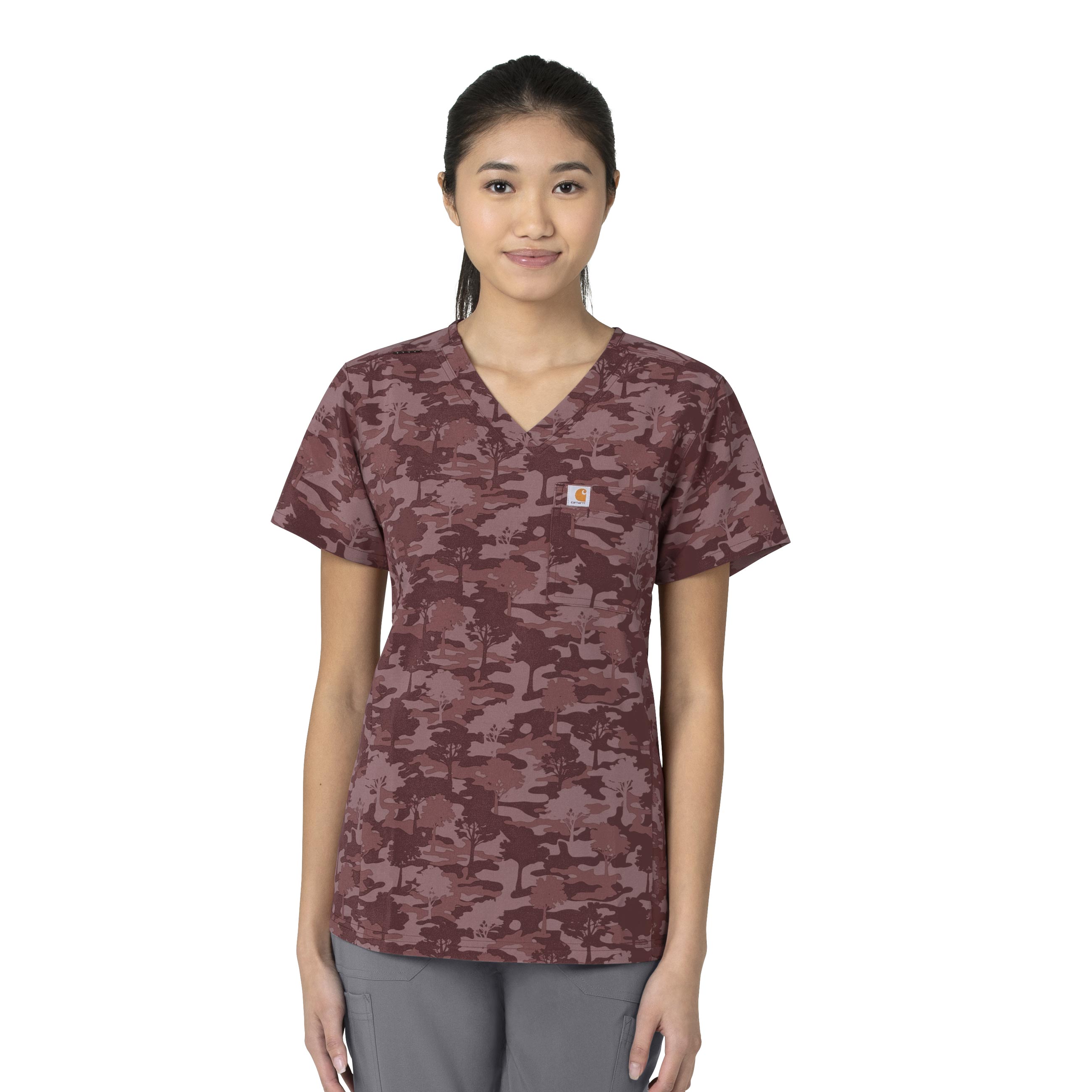 Carhartt women's scrub on sale tops