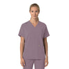 Force Cross-Flex Women's Oversized V-Neck Scrub Top Lavender Mist