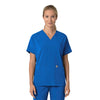 Force Cross-Flex Women's Oversized V-Neck Scrub Top Royal