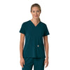 Force Cross-Flex Women's Flex Panel V-Neck Scrub Top Caribbean