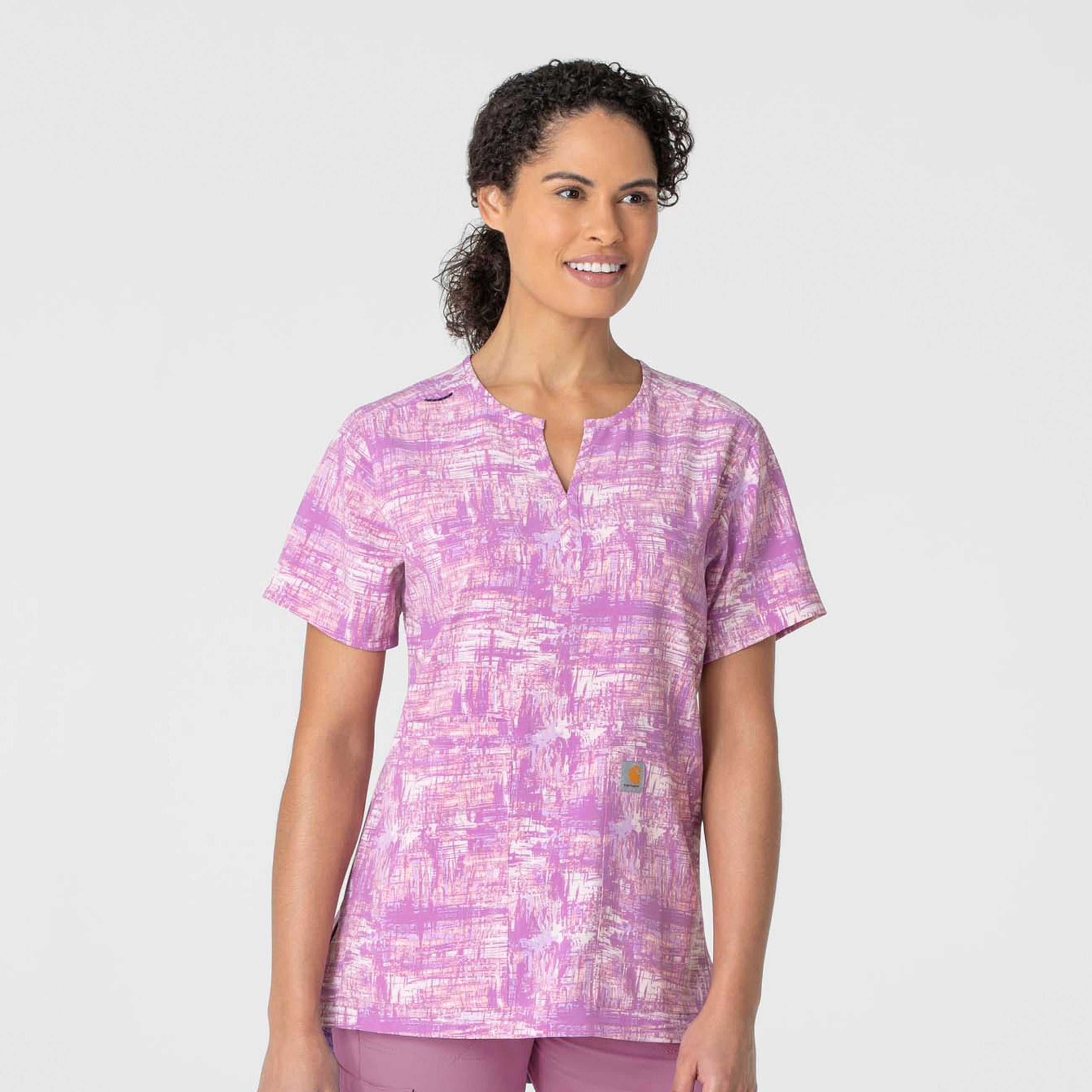 Purple print clearance scrub tops