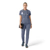 Carhartt Cross-Flex Knit Women's Crew Neck Scrub Top - Approaching Storm
