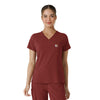 Force Cross-Flex Women's Tuck-In Scrub Top Amber Terrain