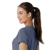Carhartt Cross-Flex Women's Tuck-In Scrub Top - Approaching Storm