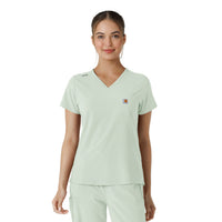 Force Cross-Flex Women's Tuck-In Scrub Top Big Sky