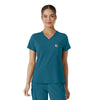 Force Cross-Flex Women's Tuck-In Scrub Top Caribbean