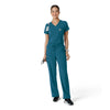 Force Cross-Flex Women's Tuck-In Scrub Top Caribbean full scrub set