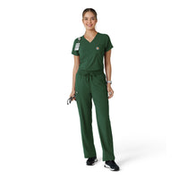 Carhartt Cross-Flex Women's Tuck-In Scrub Top - Douglas Fir Scrub Set