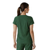 Carhartt Cross-Flex Women's Tuck-In Scrub Top - Douglas Fir Back