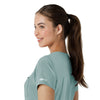 Force Cross-Flex Women's Tuck-In Scrub Top Summer Blue back detail