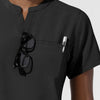 Carhartt Cross-Flex Women's Chest Pocket Scrub Top - Black glasses loop