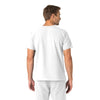 Force Essentials Unisex V-Neck 6-Pocket Scrub Top White back view