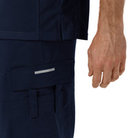 Carhartt Rugged Flex RSCU Men's Lightweight Short Sleeve Polo Scrub Top - Dark Navy