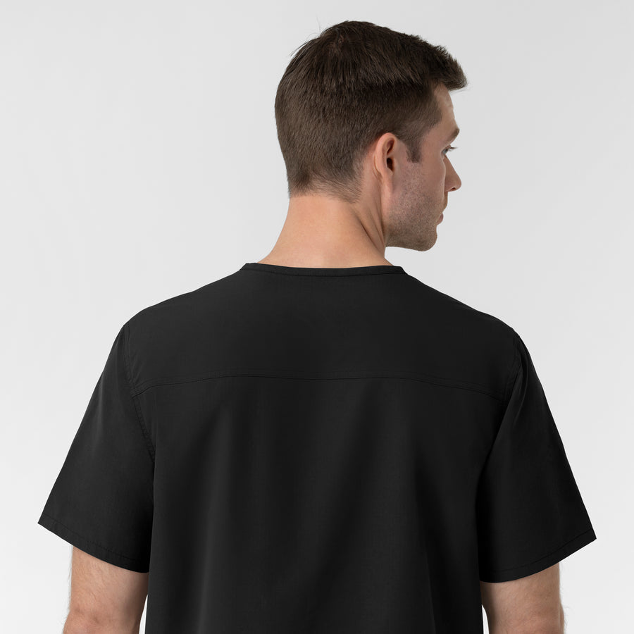 Carhartt Rugged Flex FLD Men's Ripstop V-Neck Scrub Top - Black