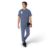 Force Cross-Flex Men's Henley Scrub Top Riverside full scrub set