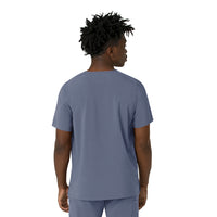 Carhartt Cross-Flex Men's V-Neck Scrub Top - Approaching Storm