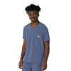 Force Cross-Flex Men's V-Neck Scrub Top Riverside side view
