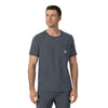 Force Cross-Flex Men's Crew Neck Scrub Top Approaching Storm