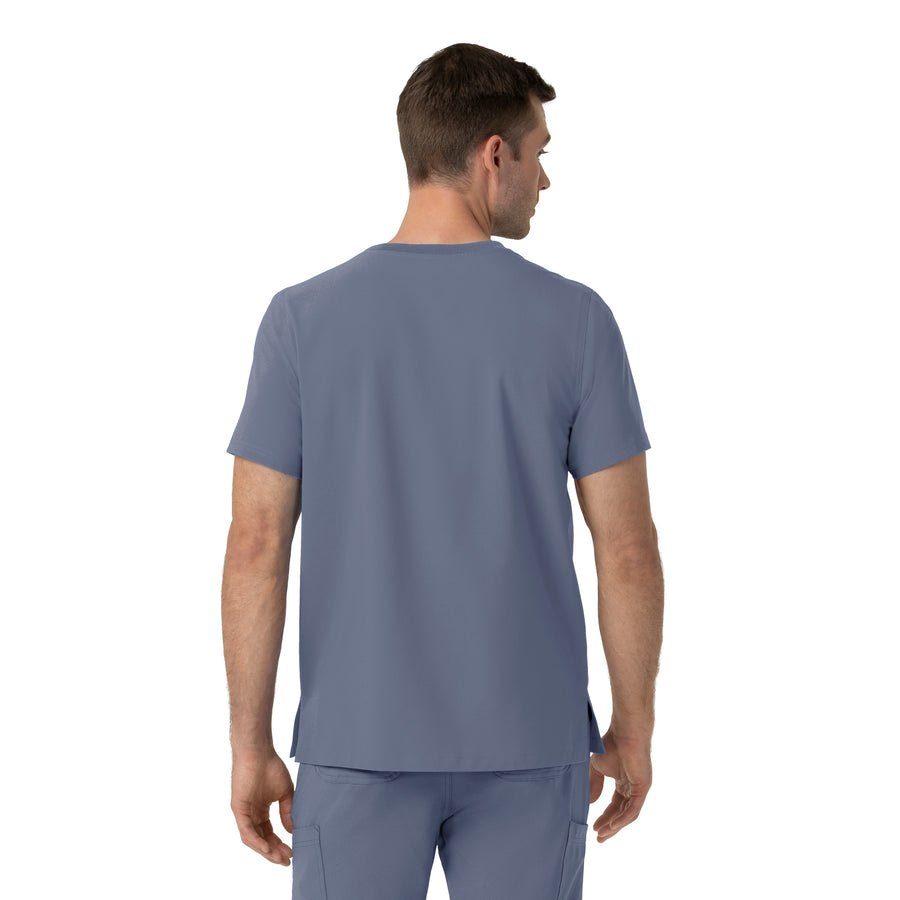Carhartt Cross-Flex Men's Crew Neck Scrub Top - Approaching Storm