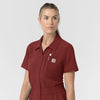 Carhartt Women’s Force Cross-Flex Short Sleeve Scrub Coverall - Amber Terrain