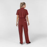 Force Cross-Flex Women’s Force Cross-Flex Short Sleeve Scrub Coverall Amber Terrain back view