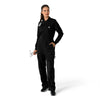 Rugged Flex RSCU Women's Ripstop Coverall Black full scrub set