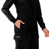 Rugged Flex RSCU Women's Ripstop Coverall Black back detail