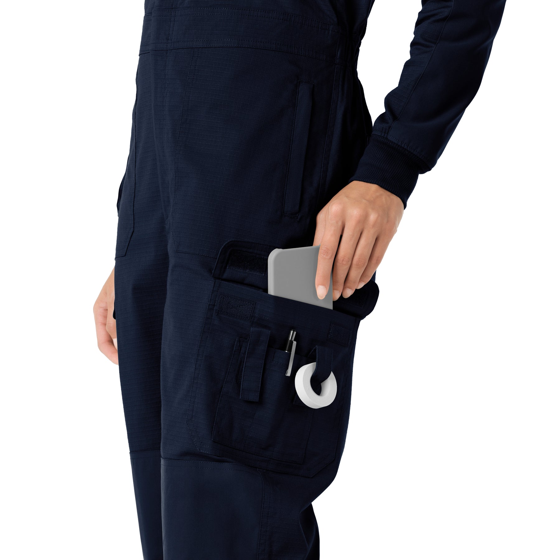 Carhartt Rugged Flex RSCU Women's Ripstop Coverall - Dark Navy