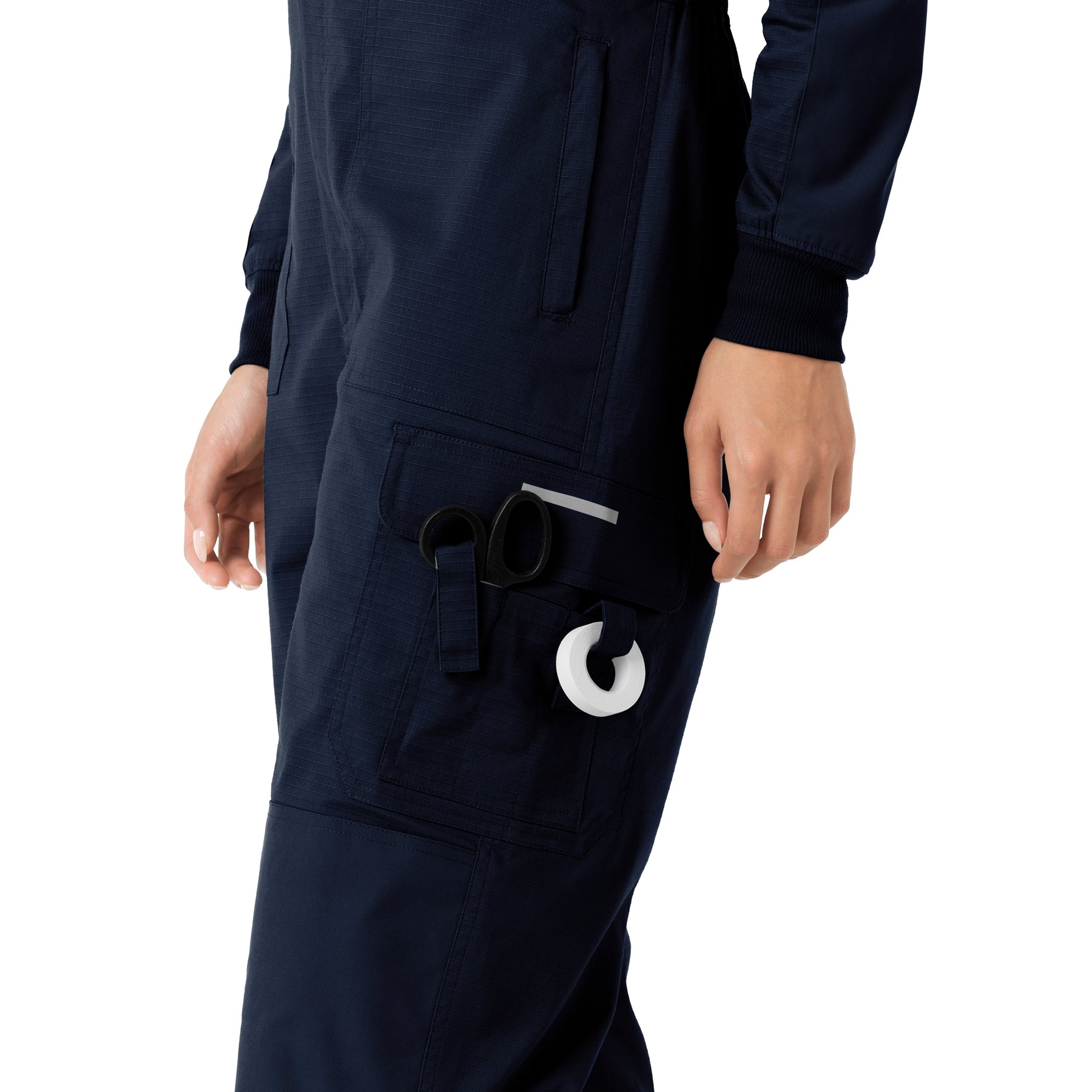 Carhartt Rugged Flex RSCU Women's Ripstop Coverall - Dark Navy