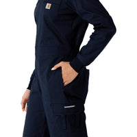 Carhartt Rugged Flex RSCU Women's Ripstop Coverall - Dark Navy