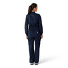 Rugged Flex RSCU Women's Ripstop Coverall Dark Navy back view
