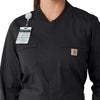 Rugged Flex RSCU Women's Ripstop Coverall Pewter side detail 2