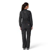 Rugged Flex RSCU Women's Ripstop Coverall Pewter back view