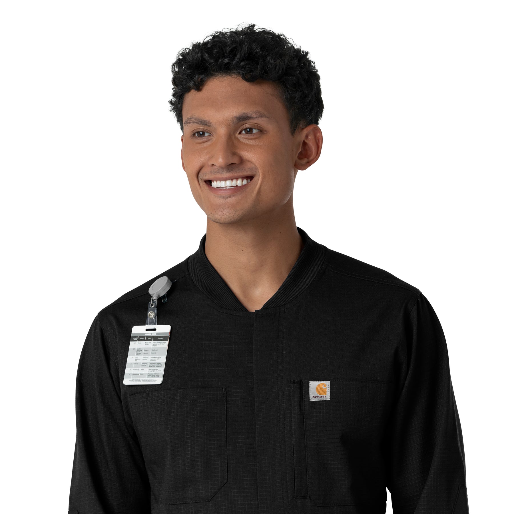 Rugged Flex RSCU Men's Ripstop Coverall Black side detail 2